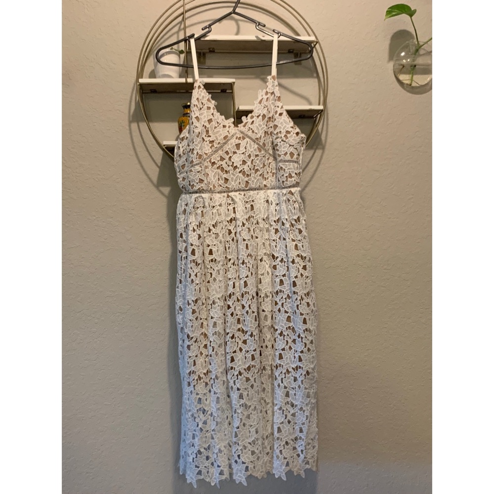 White Lace Dress.